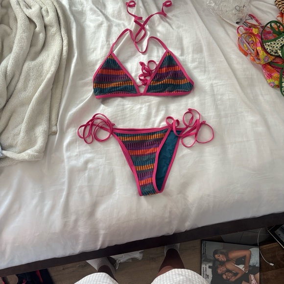 Kulani Kinis Other - Kulani Kini, Triangl, and BlackBough Multicolor Bikini Bundle all Small/Medium